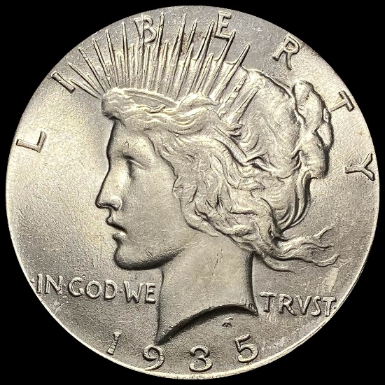 1935 Silver Peace Dollar UNCIRCULATED