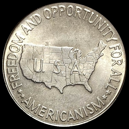 1952 Washington/Carver Silver Half Dollar GEM BU