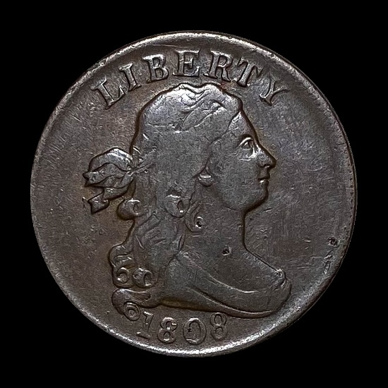 1808 Classic Head Half Cent LIGHTLY CIRCULATED
