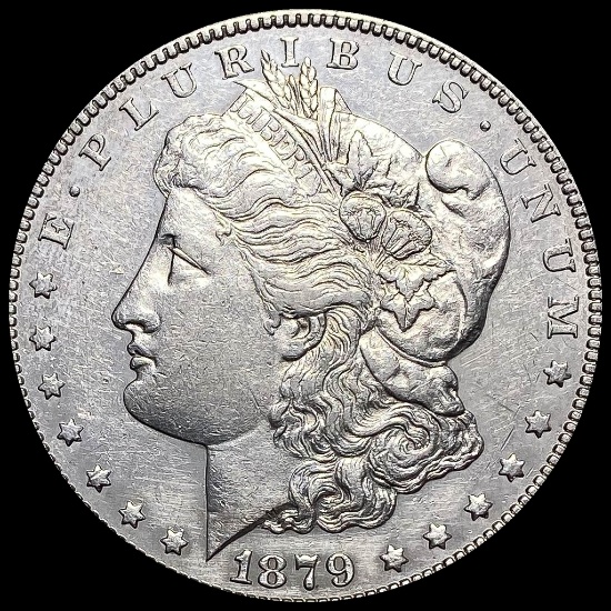 1879-S Silver Morgan Dollar CHOICE AU