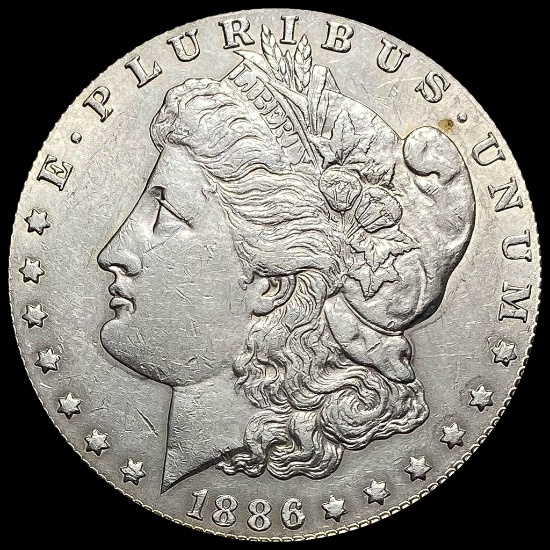 1886-O Silver Morgan Dollar CLOSELY UNCIRCULATED