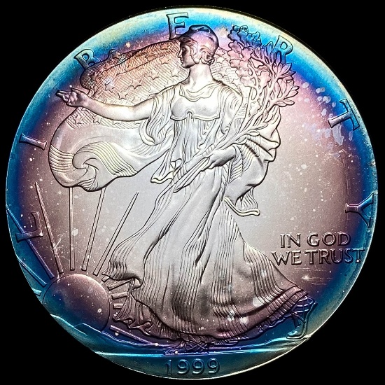 1999 1 oz Silver American Eagle $1 GEM BU