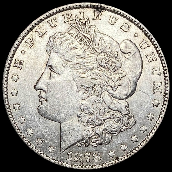 1878 Silver Morgan Dollar CHOICE AU