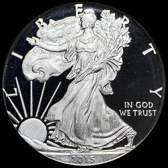 2015-W 1 oz Silver American Eagle Proof GEM PROOF
