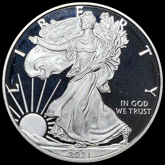 2021-W 1 oz Silver American Eagle Proof GEM PROOF