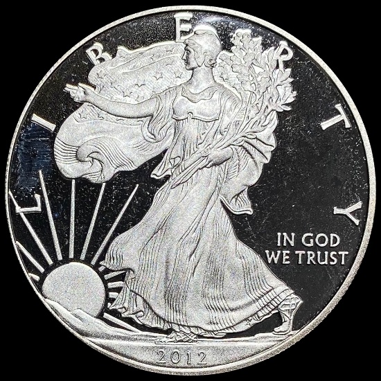 2012-S Silver American Eagle Proof 1 oz GEM PROOF