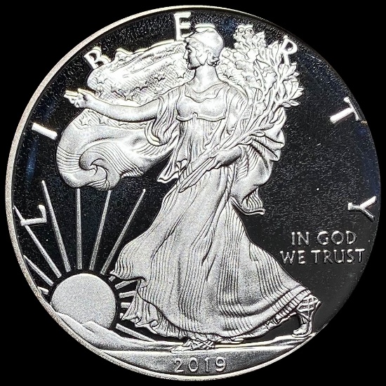 2019-S 1 oz Silver American Eagle GEM PROOF