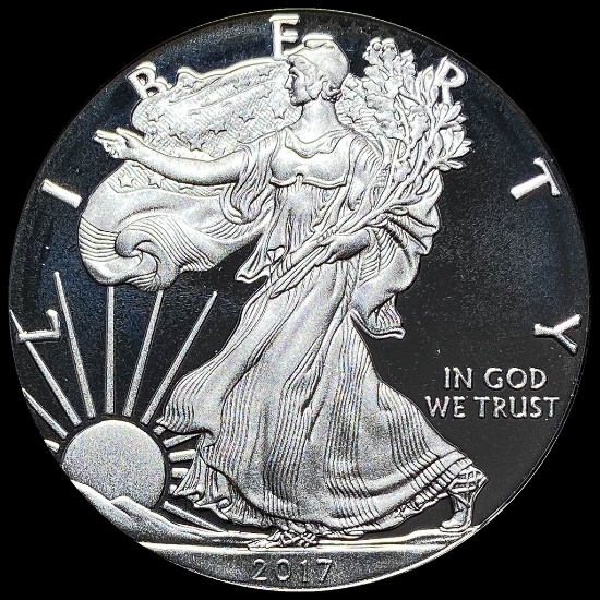 2017-S Silver American Eagle Proof 1 oz GEM PROOF