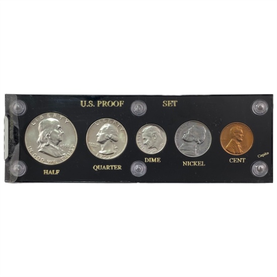[5]1951 U.S. Proof Set 1C-50C
