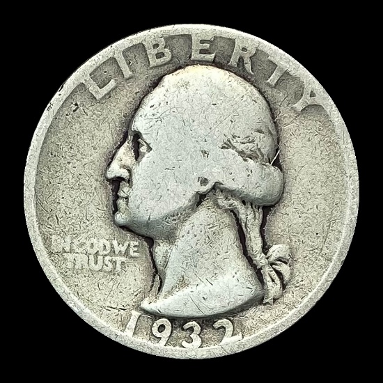 1932-D Silver Washington Quarter NICELY CIRCULATED
