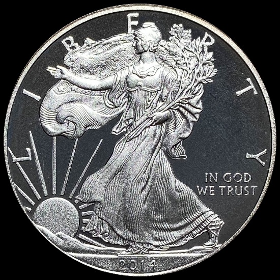2014-W 1 oz Silver American Eagle GEM PROOF