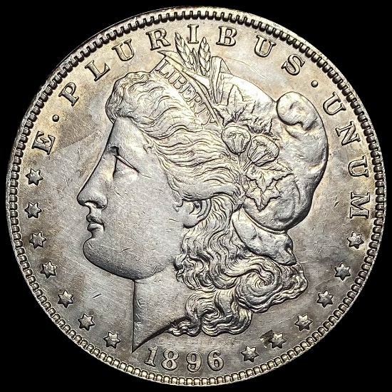 1896-O Morgan Silver Dollar CHOICE AU
