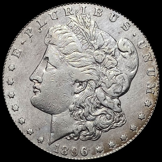 1896-S Silver Morgan Dollar CLOSELY UNCIRCULATED