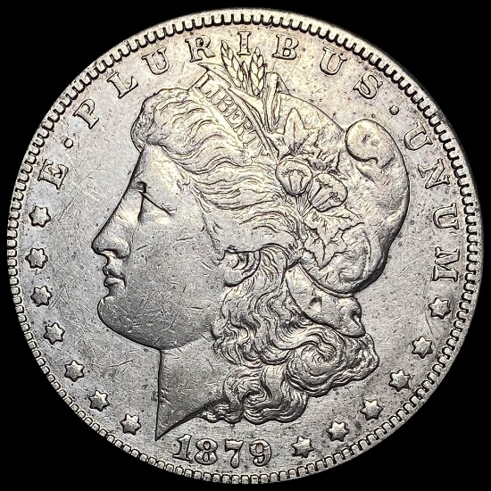 1879-S Silver Morgan Dollar NEARLY UNCIRCULATED