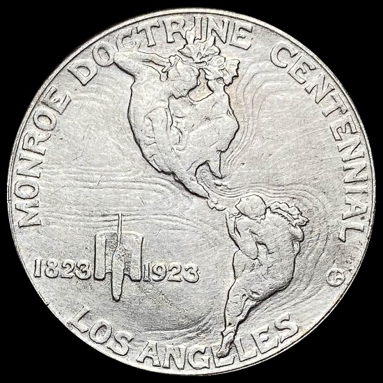 1923-S Silver Monroe Doctrine Centennial Half Dollar UNCIRCULATED
