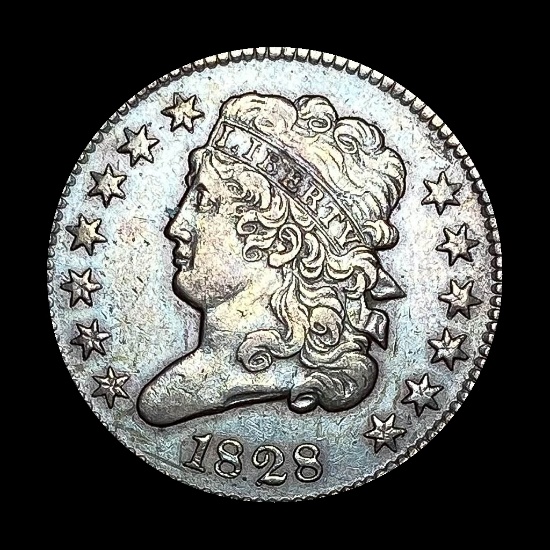 1828 Classic Head Half Cent CLOSELY UNCIRCULATED