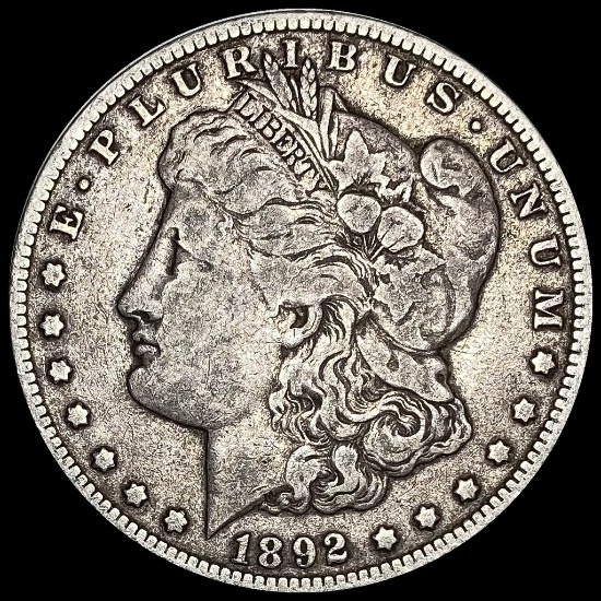 1892-O Silver Morgan Dollar LIGHTLY CIRCULATED