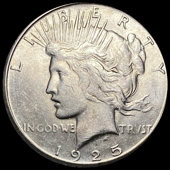 1925-S Silver Peace Dollar UNCIRCULATED