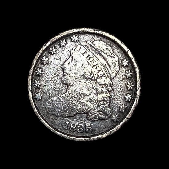 1835 Capped Bust Dime NICELY CIRCULATED