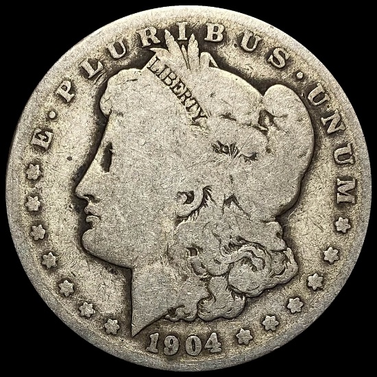 1904-S Silver Morgan Dollar NICELY CIRCULATED