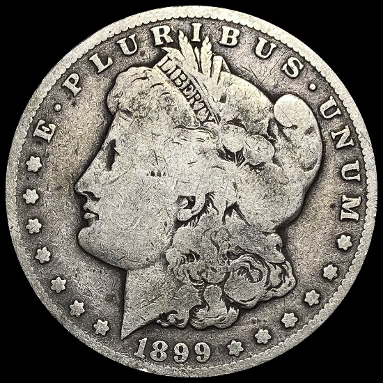 1899-S Silver Morgan Dollar LIGHTLY CIRCULATED