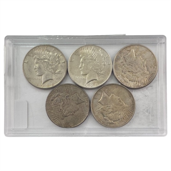 [5]1928S Silver Peace Dollar
