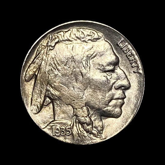 1935-S Buffalo Nickel GEM BU