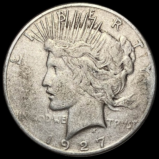 1927-S Silver Peace Dollar LIGHTLY CIRCULATED
