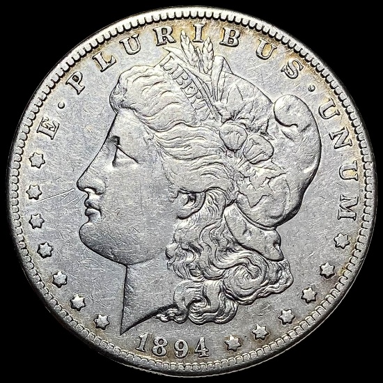 1894-S Silver Morgan Dollar LIGHTLY CIRCULATED