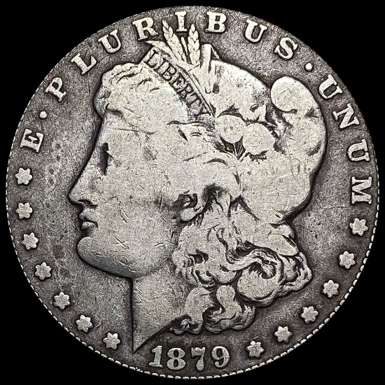 1879-CC Silver Morgan Dollar LIGHTLY CIRCULATED