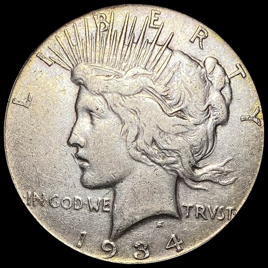 1934-D Silver Peace Dollar LIGHTLY CIRCULATED