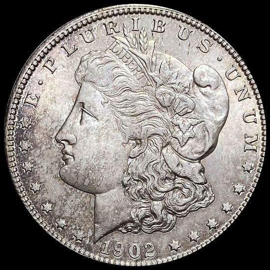 1902-O Silver Morgan Dollar GEM BU