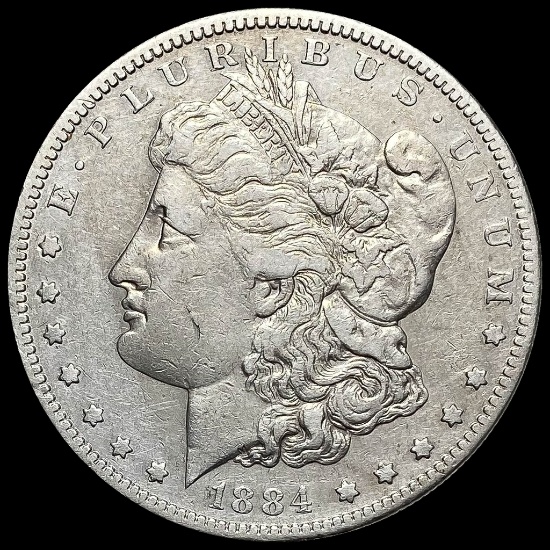 1884-S Silver Morgan Dollar NEARLY UNCIRCULATED