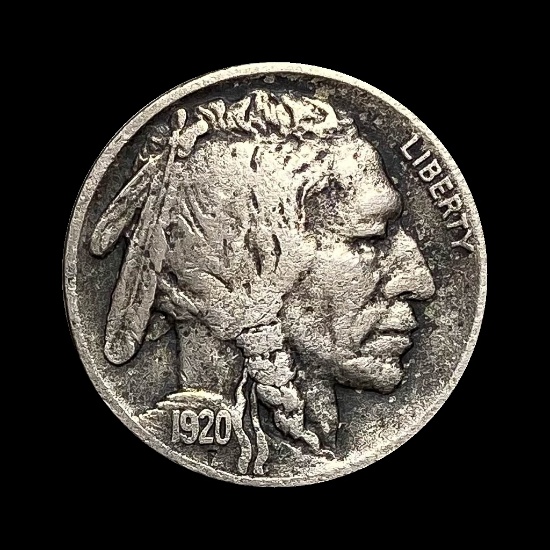 1920-S Buffalo Nickel LIGHTLY CIRCULATED