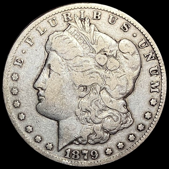 1879-CC Silver Morgan Dollar LIGHTLY CIRCULATED
