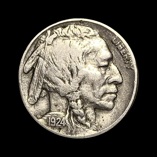 1924-S Buffalo Nickel LIGHTLY CIRCULATED