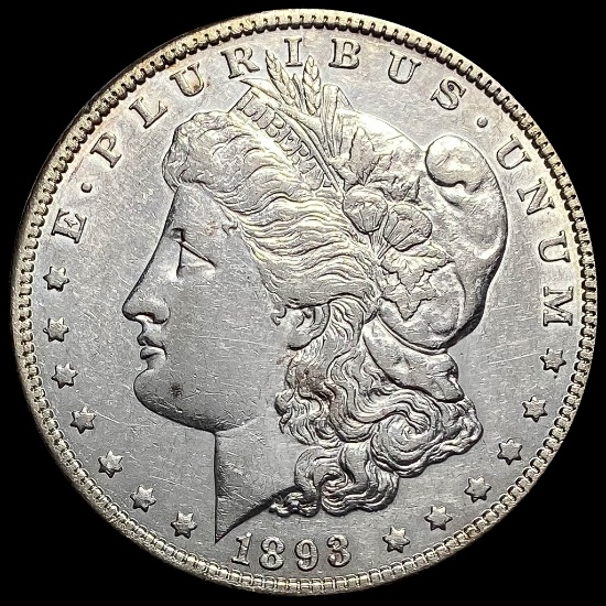 1893 Morgan Silver Dollar CHOICE AU