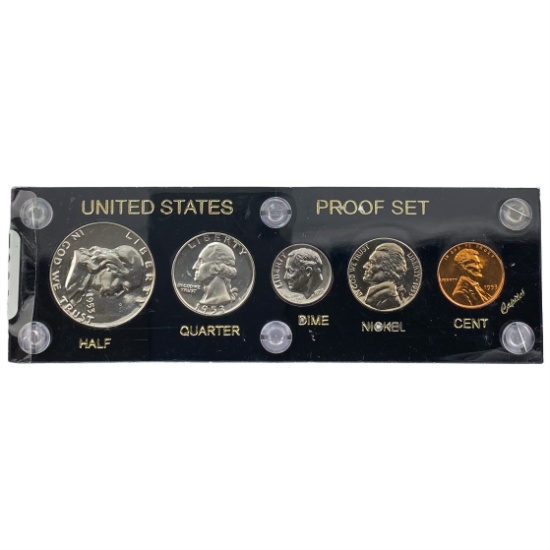 [5]1953 U.S. Proof Set 1C-50C