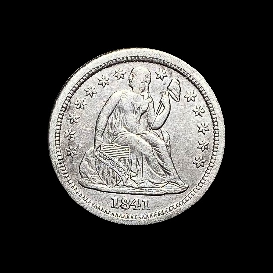 1841-O Silver Seated Liberty Dime CLOSELY UNCIRCULATED