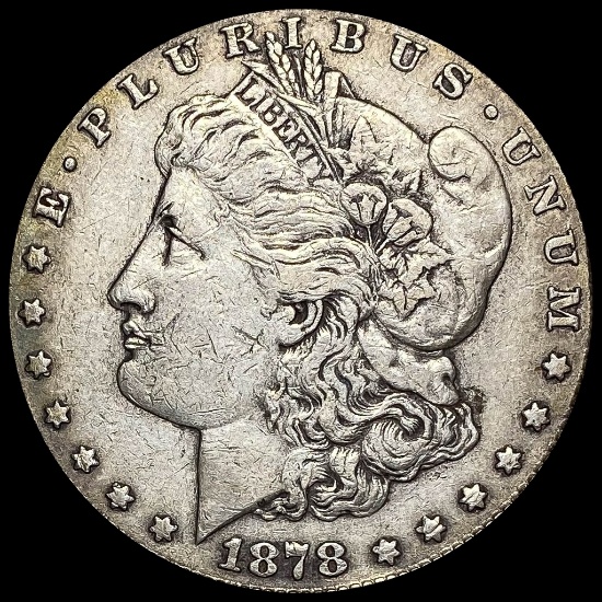 1878-CC Silver Morgan Dollar LIGHTLY CIRCULATED