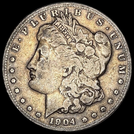 1904-S Silver Morgan Dollar LIGHTLY CIRCULATED