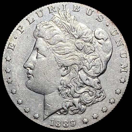1889-S Silver Morgan Dollar CLOSELY UNCIRCULATED
