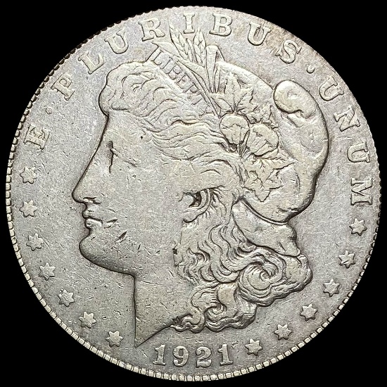 1921-D Morgan Silver Dollar LIGHTLY CIRCULATED