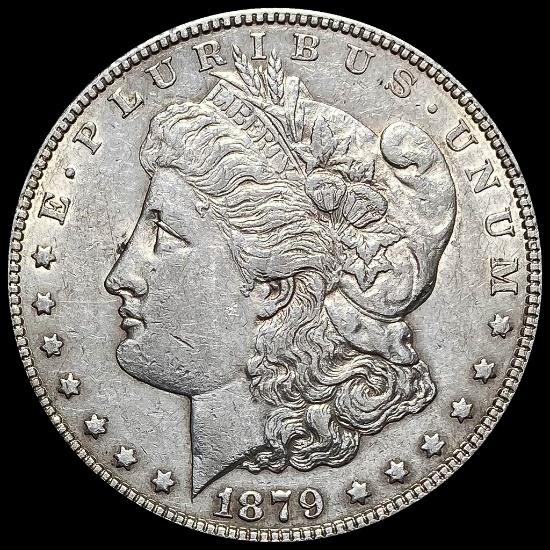 1879-S Silver Morgan Dollar CLOSELY UNCIRCULATED