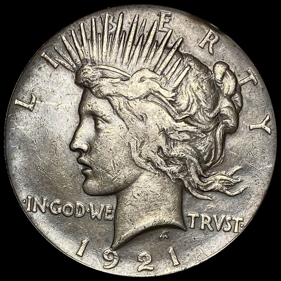 1921 Silver Peace Dollar LIGHTLY CIRCULATED