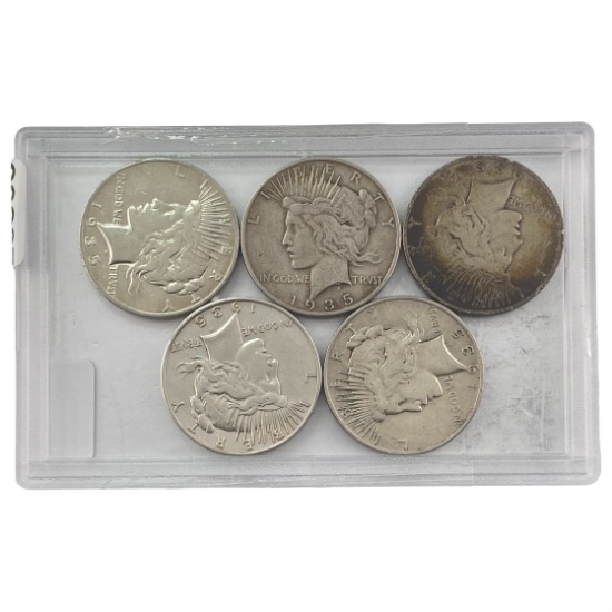 [5]1935S Morgan Silver Dollar