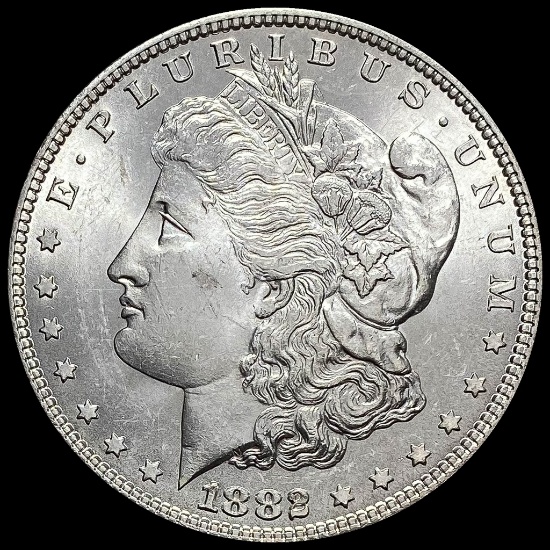 1882-S Silver Morgan Dollar CHOICE BU