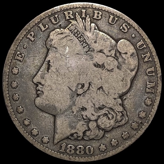 1880-CC Silver Morgan Dollar NICELY CIRCULATED