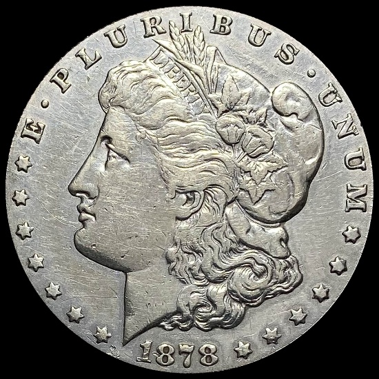1878-CC Silver Morgan Dollar CLOSELY UNCIRCULATED