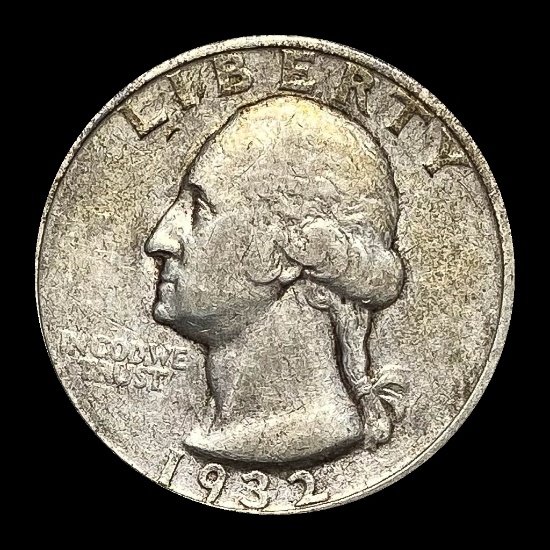 1932-S Silver Washington Quarter LIGHTLY CIRCULATED